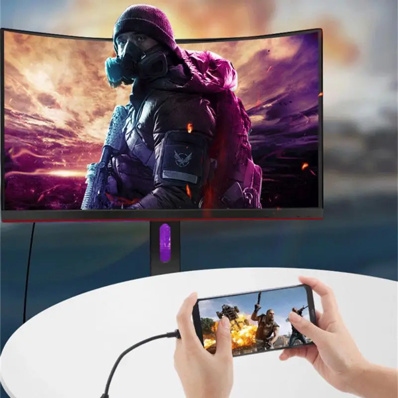 RYRA CŸ HDMI ȣȯ , USB 3.1, 4K HDTV ̺, PC Ʈ, ƺ, ȭ Ʈ 30, CŸ HDMI 