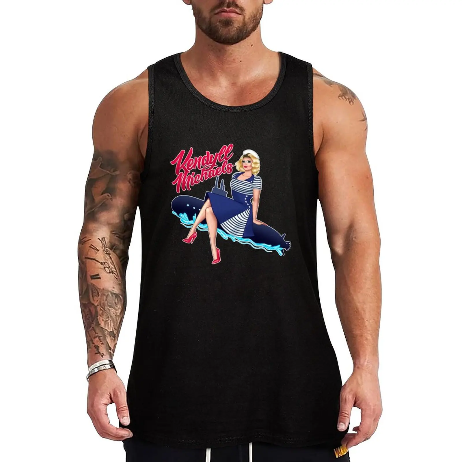 

New Kendyll Michaels SAILOR Tank Top Short sleeve Sports clothing