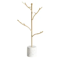 

Professional Home Decor Stable Jewelry Display Ring Organizer Desktop Ornaments Storage Rack Alloy Practical Necklace Bracelet