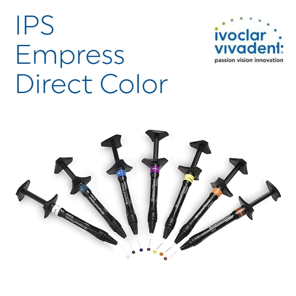 

Dental Direct Color Composite Ivoclair Ivoclar Vivadent IPS Empress Refill 1g Dentistry Instrument Light Cured Resin Materials