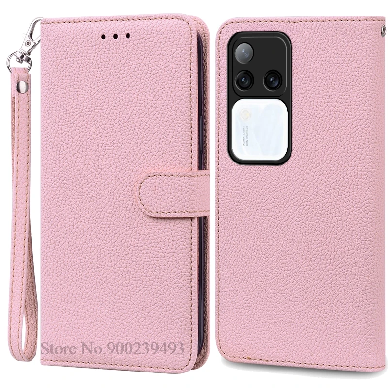 Leather Flip Wallet Case with Stand Feature