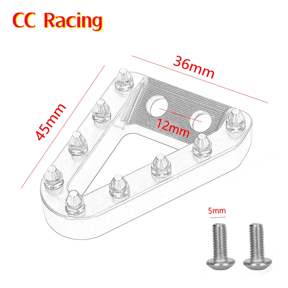 Motorcycle Rear Brake Pedal Plate For KTM EXC EXCF XCW TPI SIX DAYS SX SXF XC XCF 125 250 350 450 300 2017-2023 XC XCF SX SXF