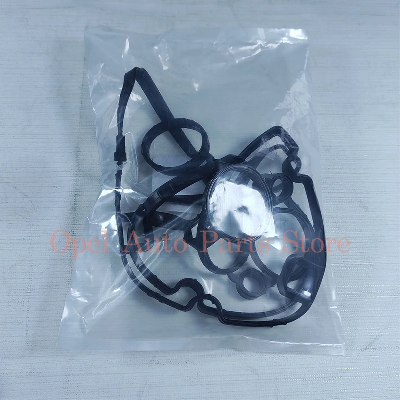 Engine PCV Valve Cover Repair Kit Engine Cover Cushion Rocker Cover Gasket Engine Valve Cover Gasket 55354237 For Chevrolet Aveo Cruze 1.6 Sonic Opel Astra 1.8L L4 Pontiac G3