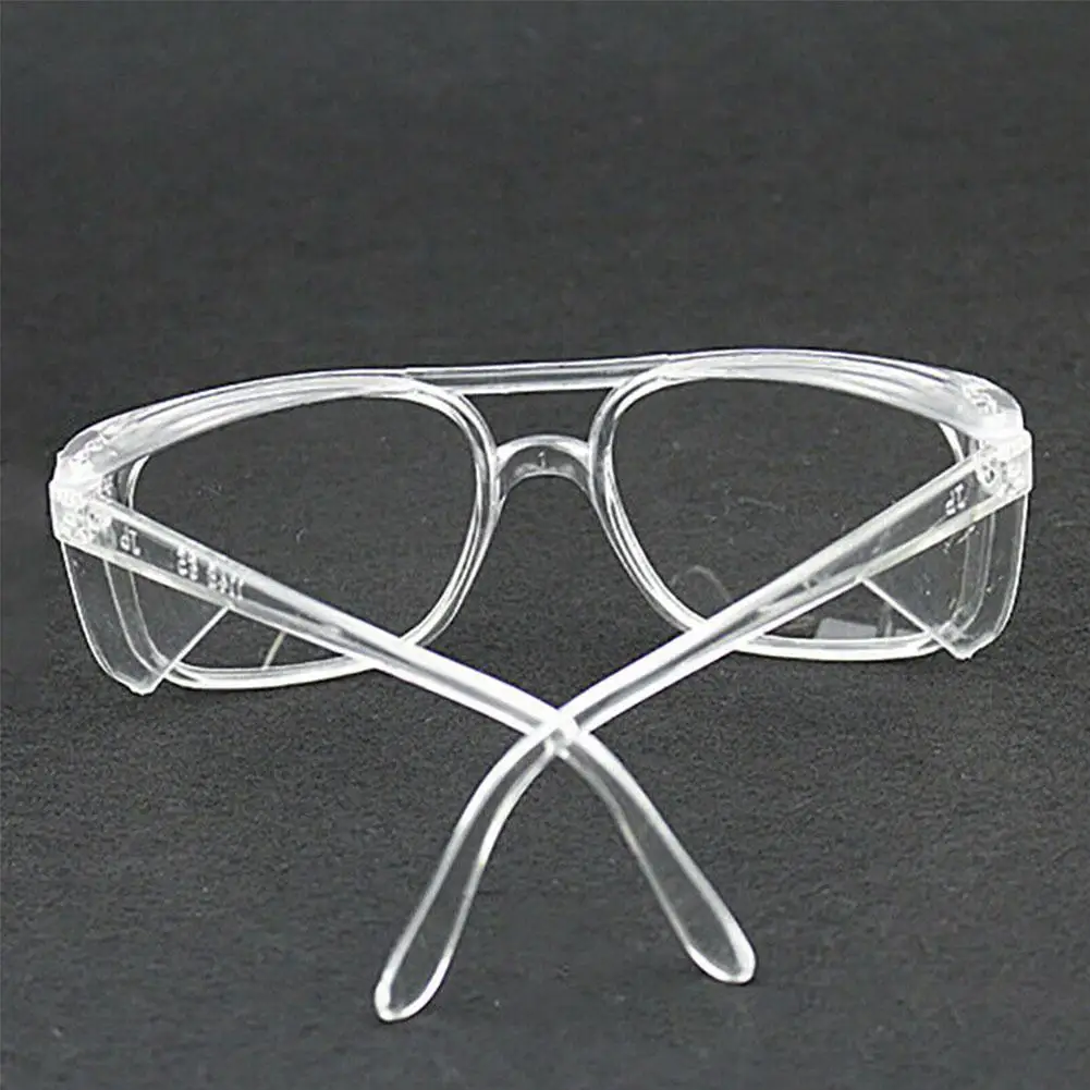 Protective Goggles Protective Glasses Protective Eye Mask Clear Vented Safety Glasses For Work Eye Protection Anti Lab Fog Glasses Dust-proof Industrial Safety Lenses Security Protection