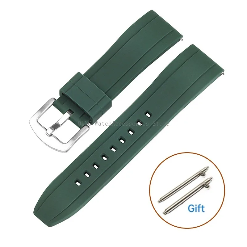 الإفراج السريع سيليكون حزام 20 مللي متر 22 مللي مت...