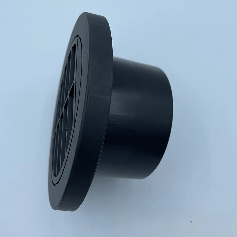 60mm/2.36inch Air Vent Ducting Piece Round Flat Pipe Outlet Exhaust Connector Webasto Eberspaecher Parking Heater Accessory diesel heater exhaust pipe air diesel heater duct pipe diesel heater heater duct connector air heater exhaust connector car heater accessories
