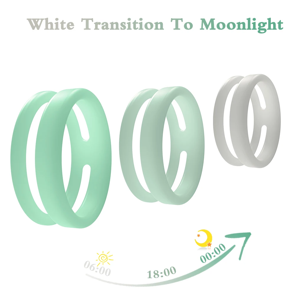 Male Silicone Ring Dual Rings Delay Lock Ejaculation Scrotal Binding Ball Stretcher ring Chastity Sex Toy For Men_voghion.com