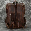 2025 New Arrivals Leather Backpack For Men Male Genuine Leather Laptop Travel Backpack 17 Inch Daypack Shoold Bag Men Male Large 4