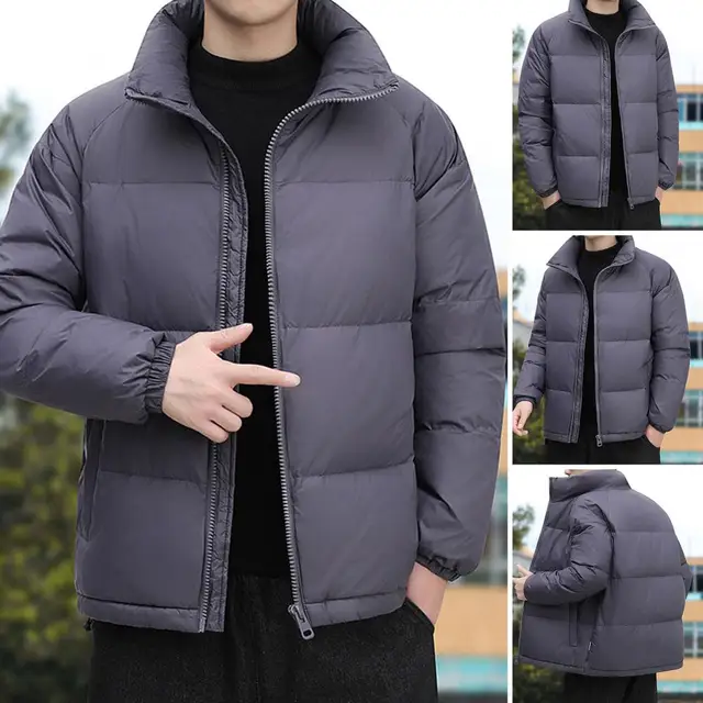 Stay warm and stylish with the Cotton-padded Jacket Coat