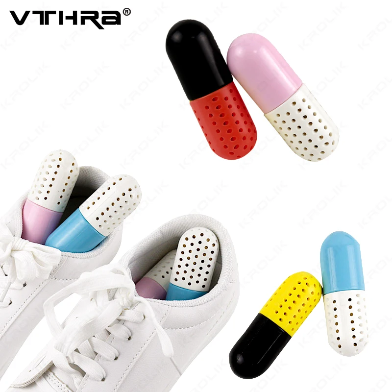 แคปซูลดับกลิ่น 4/2 ชิ้น สำหรับตู้รองเท้า ตู้เสื้อผ้า กำจัดกลิ่น ดับกลิ่น ดูดซับความชื้น ช่วยให้แห้ง 1