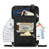 Passport Holder Neck Pouch Travel Wallet for Women Men RFID Blocking Security Slim Traveling Wallet with Neck Lanyard Strap 5