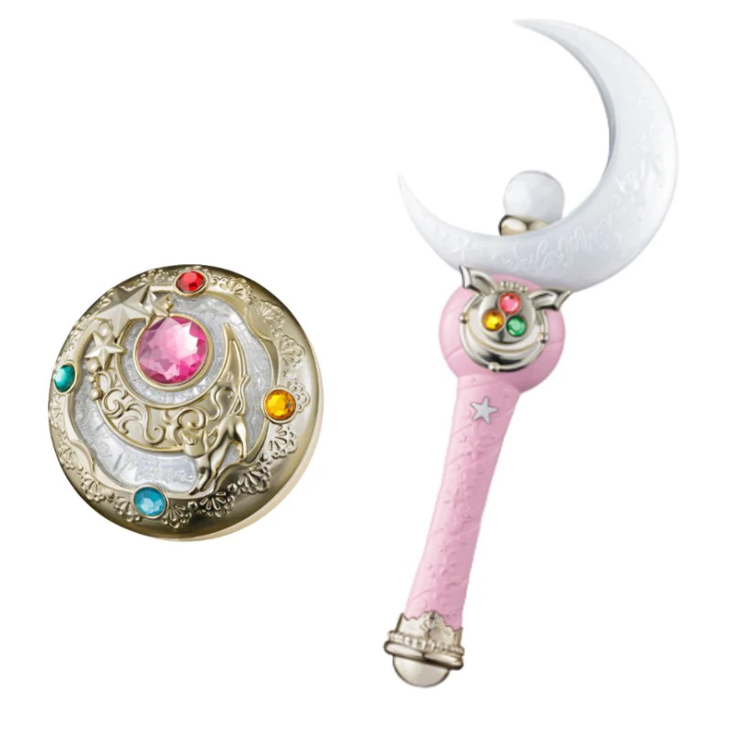 

Bandai Sailor Moon Moon Stick Miracle Shiny Series Anime Figure Model Collecile Action Toys