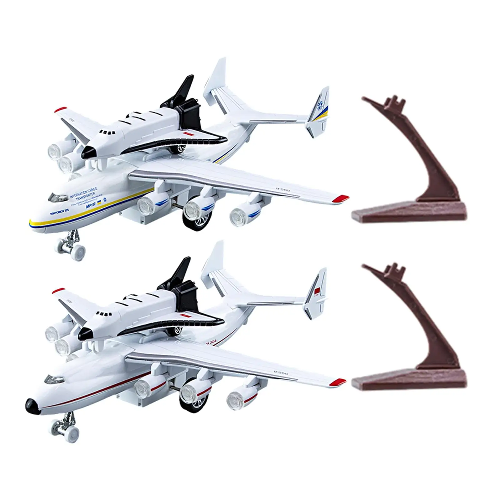 

Pull Back Fighter Toy High Detailed Ornament Aerospace Transport Aircraft Model for Kids Toys Desktop Decorations Holiday Gifts