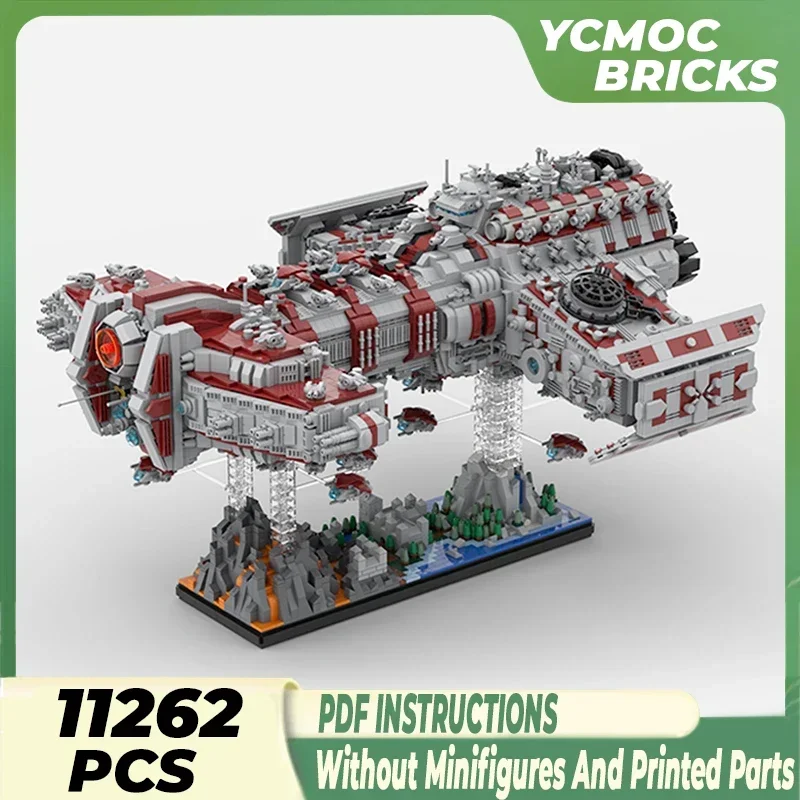 

Звездный Фильм модель Moc строительные блоки Starcraft Battlecruiser технология модульные блоки подарки рождественские игрушки DIY Наборы сборки