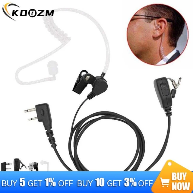 Intercom Tube Security Bodyguard Acoustic Earphones Acoustic Tube