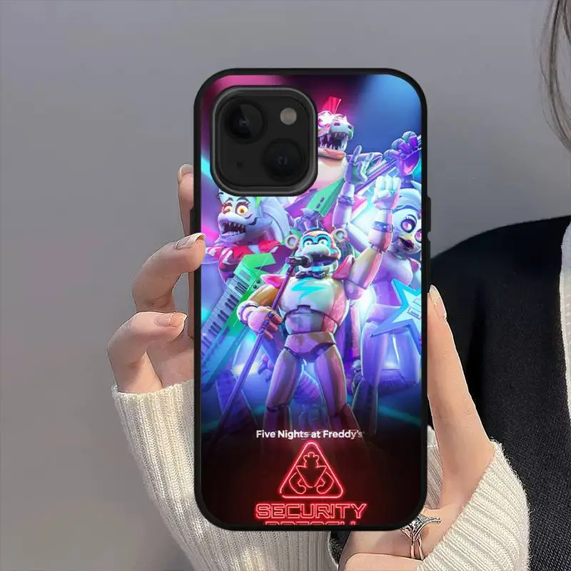 FNAF Game Security Breach Phone Case For iPhone 11 12 Mini 13 14 Pro XS Max  X 8 7 Plus SE XR Shell - AliExpress