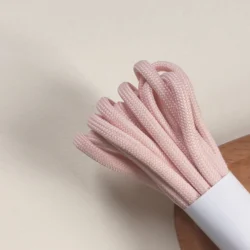 Premium 5mm Polyester Braid Rope for DIY Projects and Crafting (15 Baby Pink - 5mm)