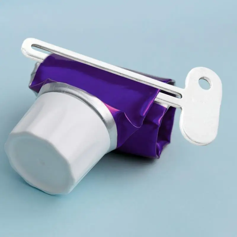 Metal Manual Toothpaste Squeezer Dispenser Tube Squeezer Hand Cream Tube Key Roller Set Bathroom Accessories 2