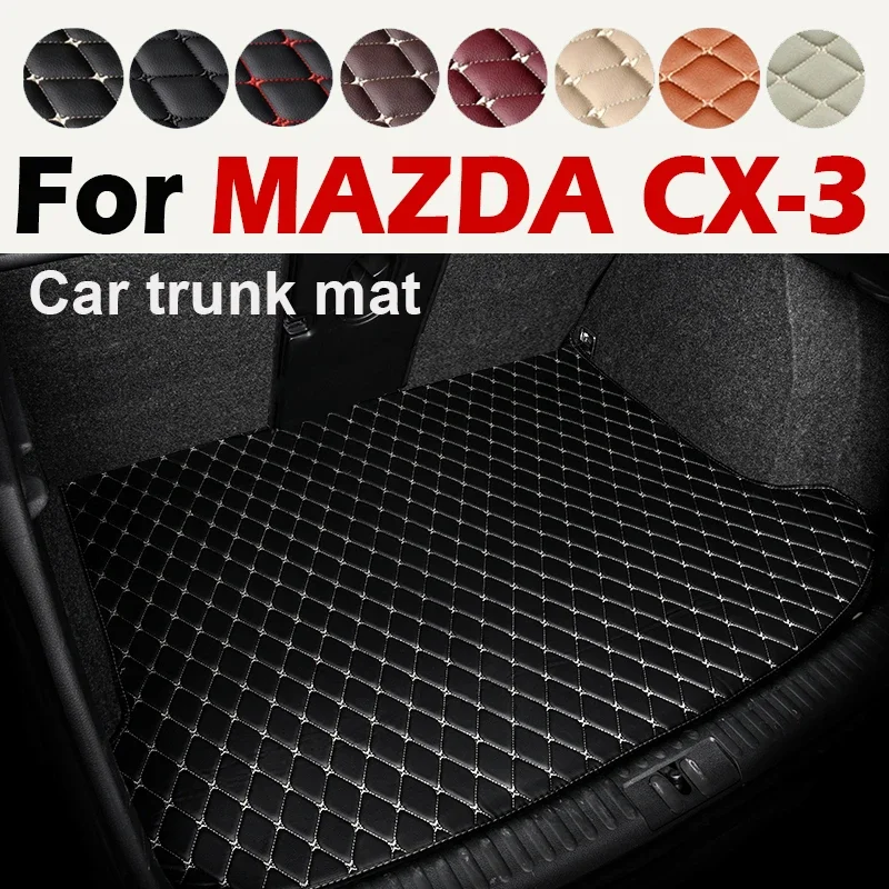 

Автомобильный коврик для багажника MAZDA CX-3 2018, коврик для грузового вкладыша, аксессуары для интерьера, чехол