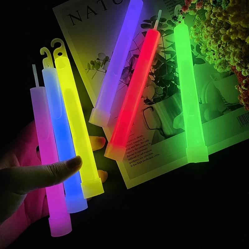 1PC 6Inch Glow Stick Chemical Light Stick Industrial Grade Glow Sticks Colorful Party Club Camping Christmas Chemical Lights