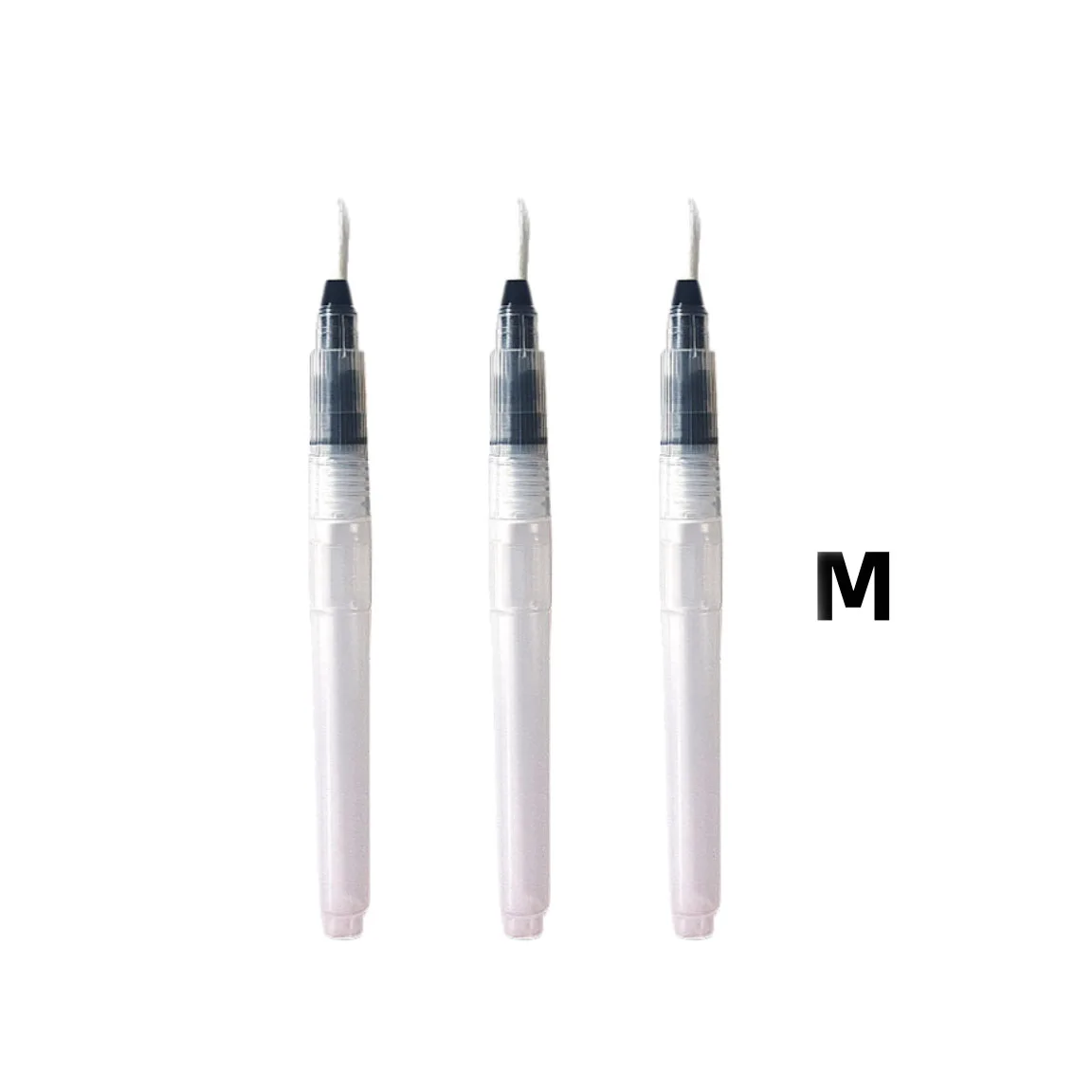 Fountain pen tip Flat head water soluble color lead water storage brush filled with nylon painting pen