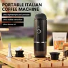 ICafilas Portable ME2218 Mini 2-in-1 Italian capsule coffee maker automatically heats and grinds outdoor sports trips 1