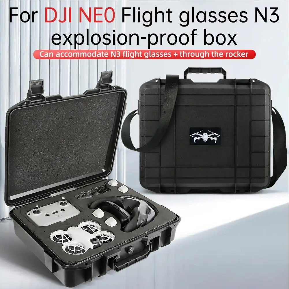 Flight Glasses Case Neo Explosion-Proof Storage Bag Portable Goggles Storage Box for dji Neo and N3 Flight Accessories