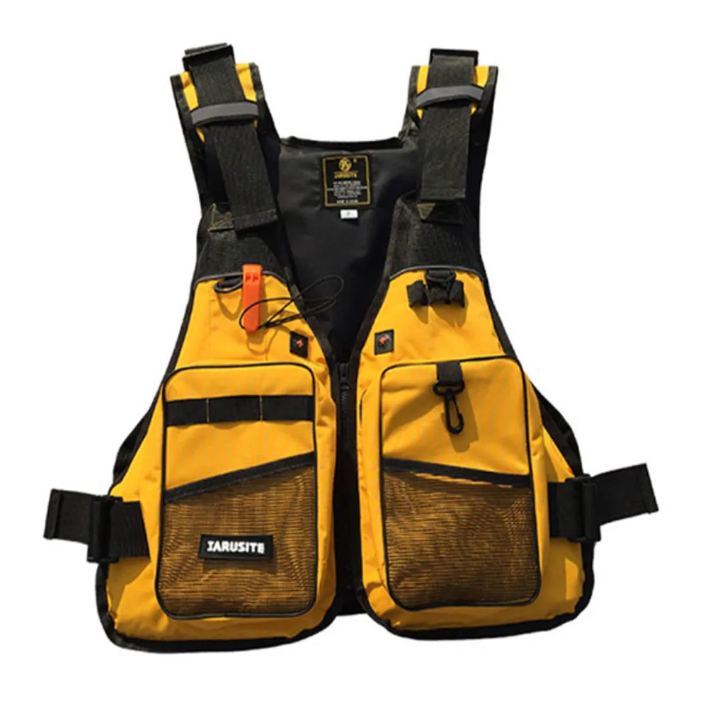 Fishing buoyancy vest adult adjustable multifunctional swimming