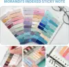 NEW  Colorful Sticky Index Tabs Notes Memoranda Notebook Page Markers Classify Sticker Office School Stationery Supplies 6