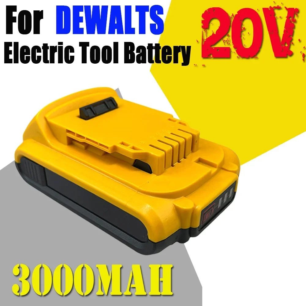 

20V 3000mAh DCB203 Lithium Battery Replacement for Dewalt Max DCB200 DCB205 DCB206 DCB184 DCB201 18 Volt Power Tools