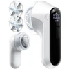 coldSky Fabric Shaver Rechargeable Lint Remover Sweater Defuzzer Digital Display Lints Shaver Pills Bobbles Trimmer for Clothes 1