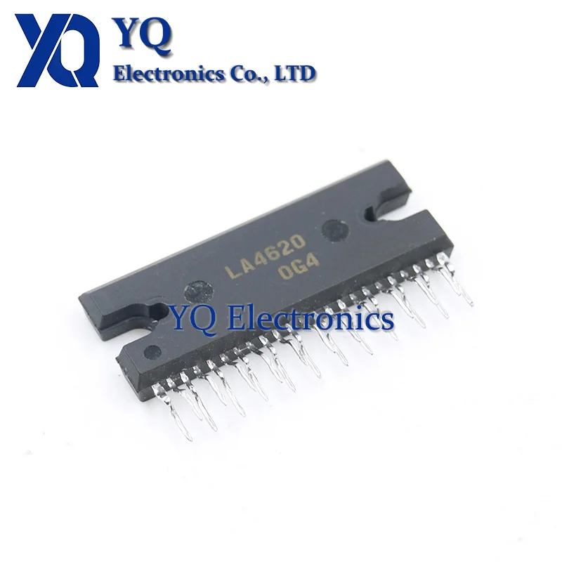 1PCS New Original LA4620 4620 LA4620-E or LA4630 LA4630N ZIP-23 Two- channel Audio Power Amplifier