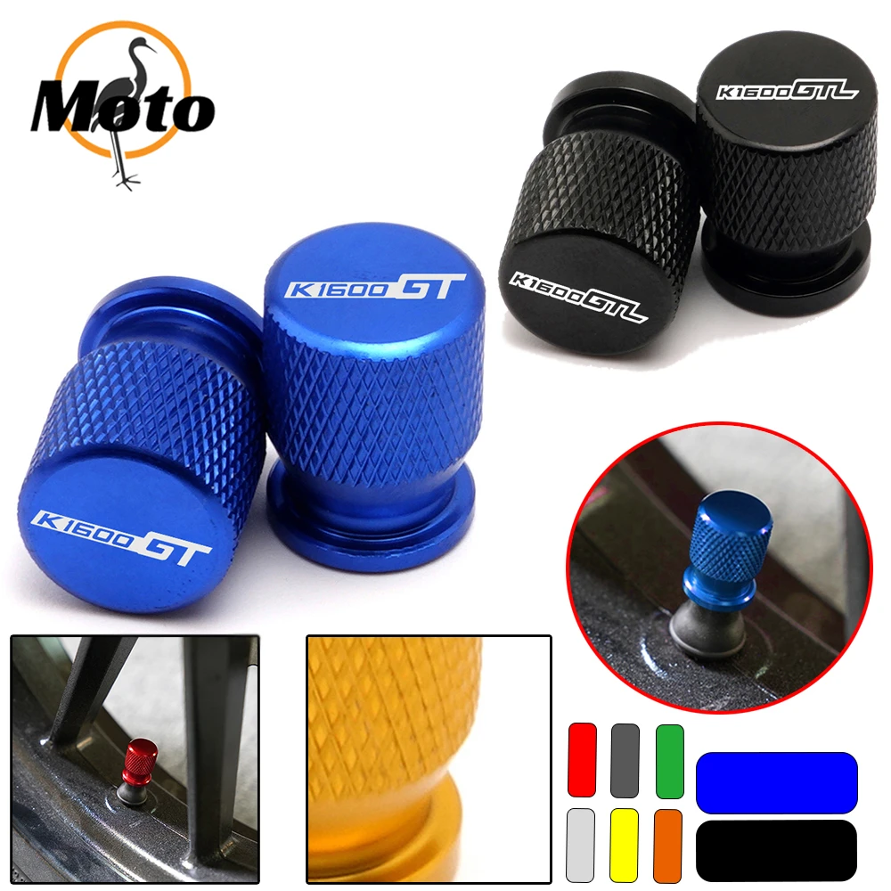 

For BMW K1600GT K1600GTL K1600 K 1600 GT/GTL Motorcycle CNC Accessories Vehicle Wheel Tire Valve Stem Caps Cover Cycle