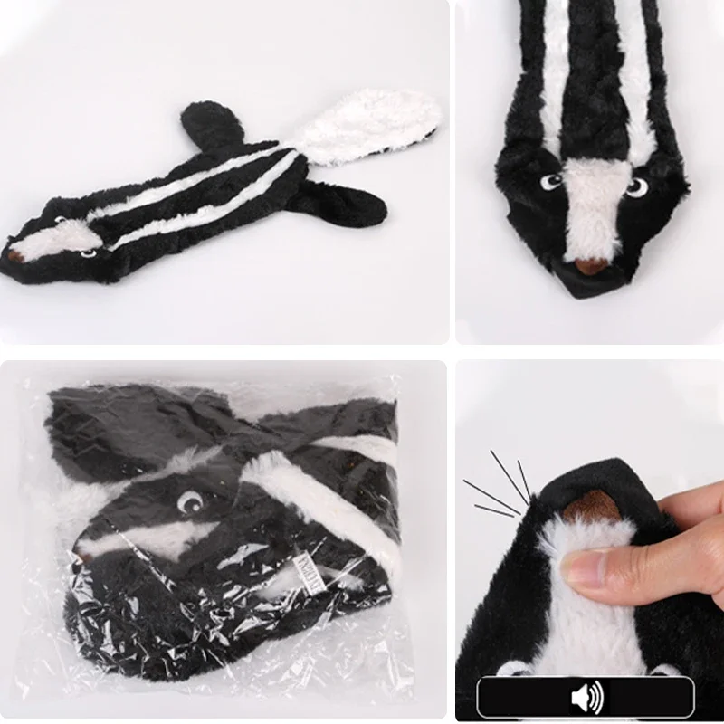 No-Stuffing Plush Dog Toy 3