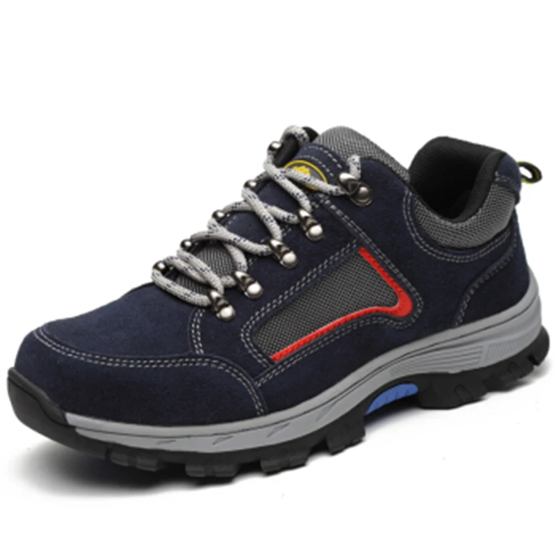 Work Safety Shoes Steel Toe Cap Boots Puncture Proof Casual Shoes For Men