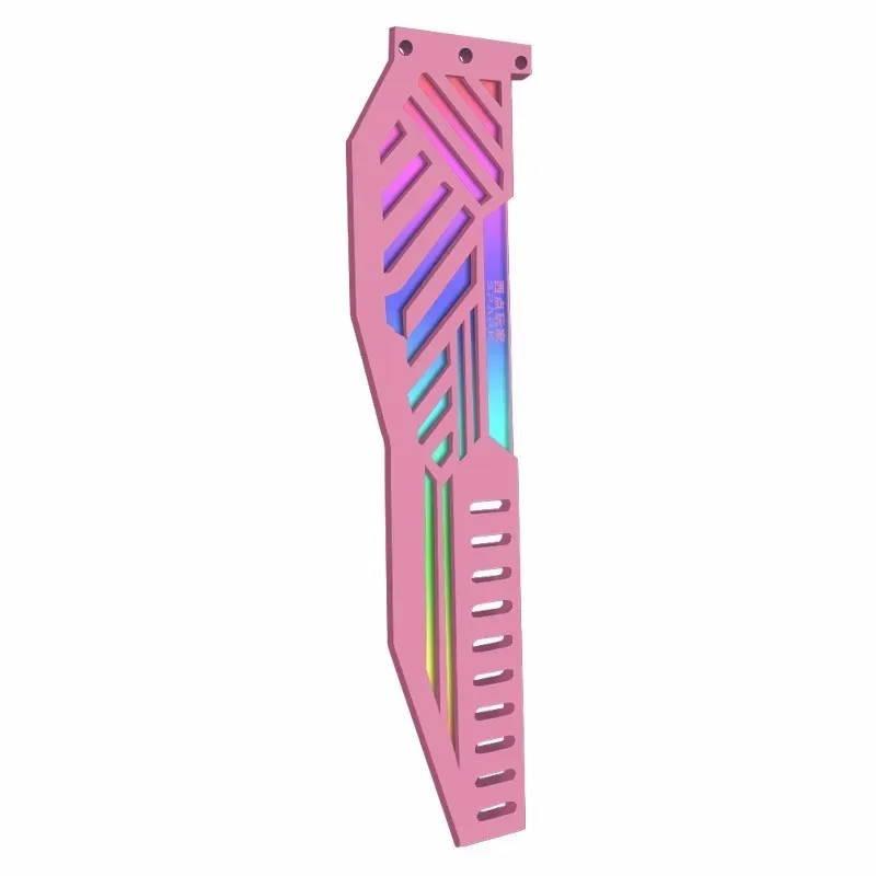 Coolcirc ARGB 5V 3PIN 그래픽 카드 브래킷 컴퓨터 그래픽 카드 VGA 브래킷 데스크탑 PC 케이스 DIY 액세서리