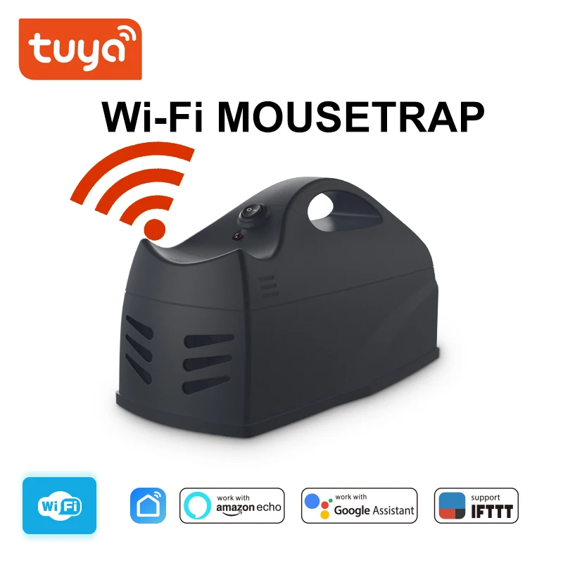 Tuya Wireless Mouse Killer Mousetrap Rat Pest Trap Catcher Rodent Killer WiFi Sensor APP Control For Mobile Phone Smartlife App