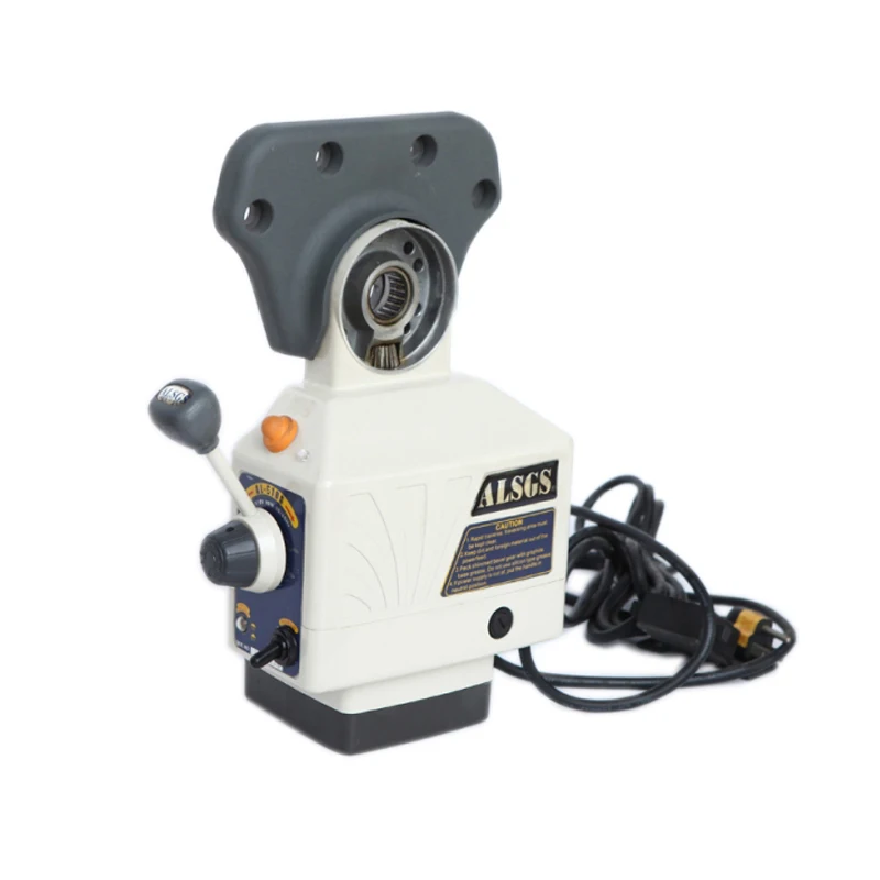 ALSGS AL-310S Power Feed X-Axis 450 in-lb Torque Power Feeder Milling Machine 0-200PRM 110V 220V for Bridgeport Similar Knee milling machine tools
