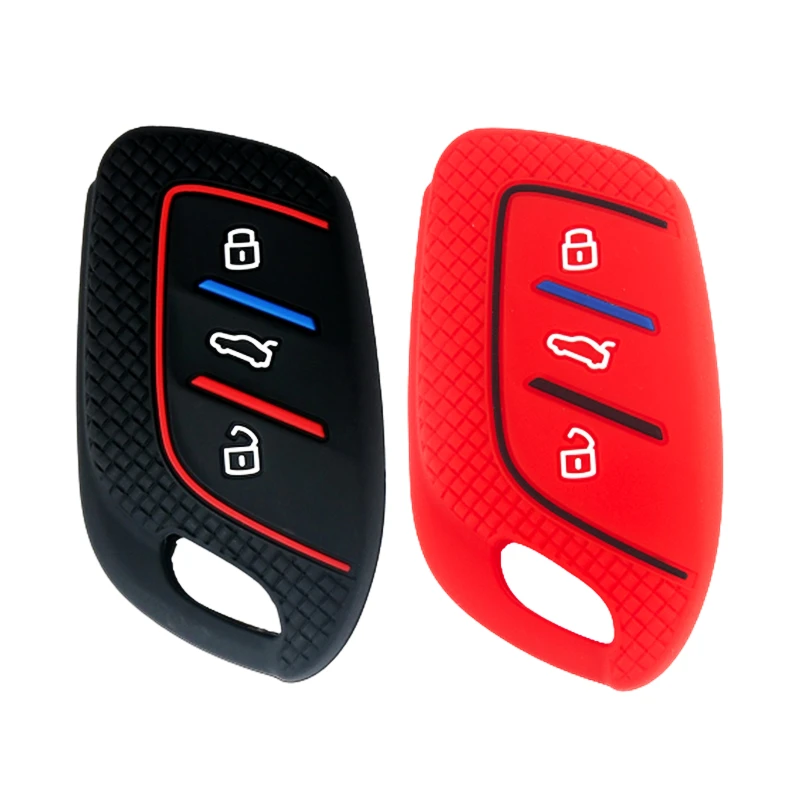 Custodia In Silicone Per Chiave Auto Roewe E MG – Blu, Modelli RX5 I6 I5 RX3 RX8 ZS EV MG6 ZS HS