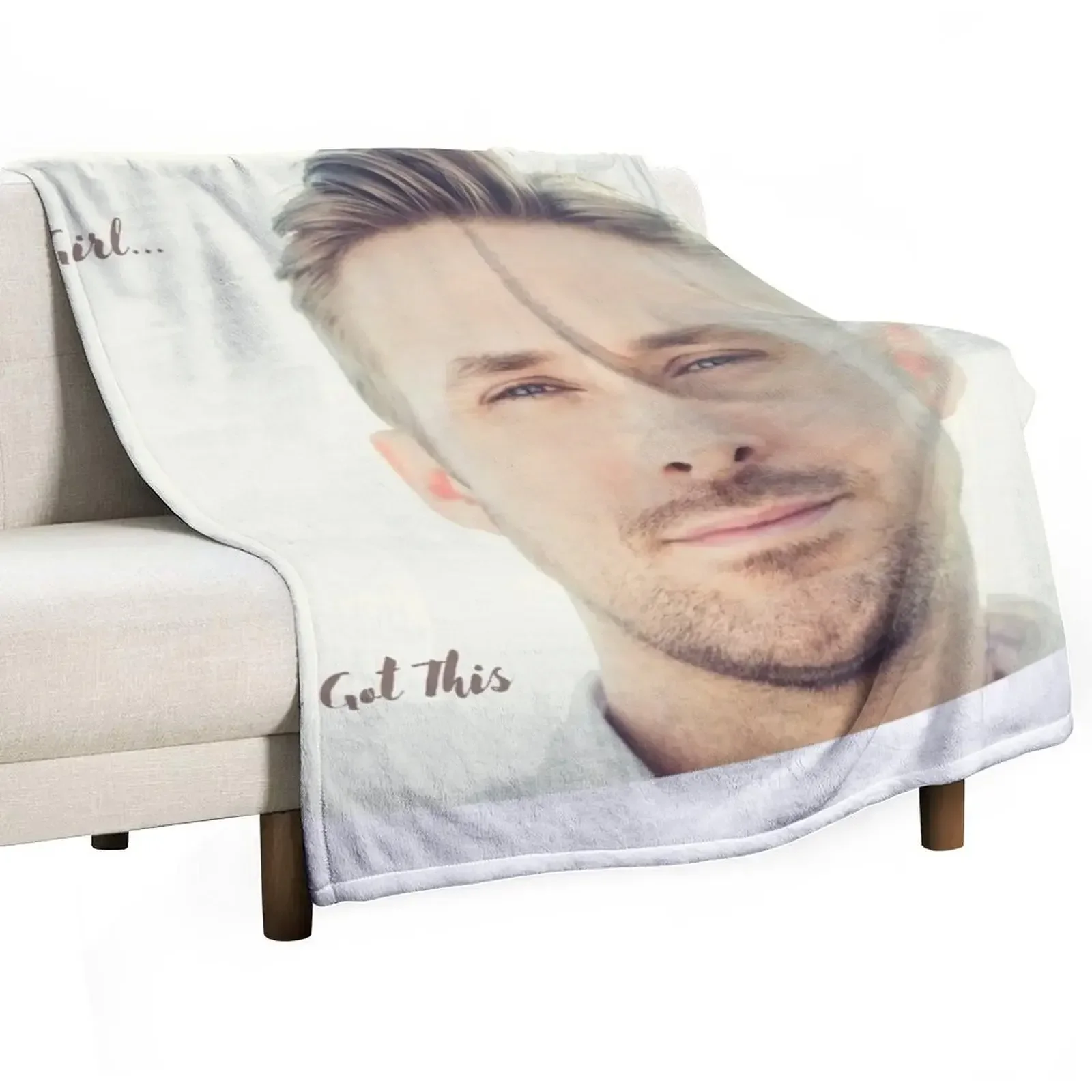 

Hey Girl Ryan Gosling Throw Blanket Travel Fashion Sofas Blankets