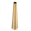 Conical Shape Metal Desktop Vase Decoration Rose Flower Holder Cup Home Living Room Study Decor Crafts 1