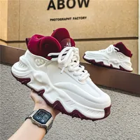 Mens Fashion Luxury Casual Sneakers Comfortable Thick-soled Shoes Designer Increasing Fashion Platform Breathable Sports Shoes 1