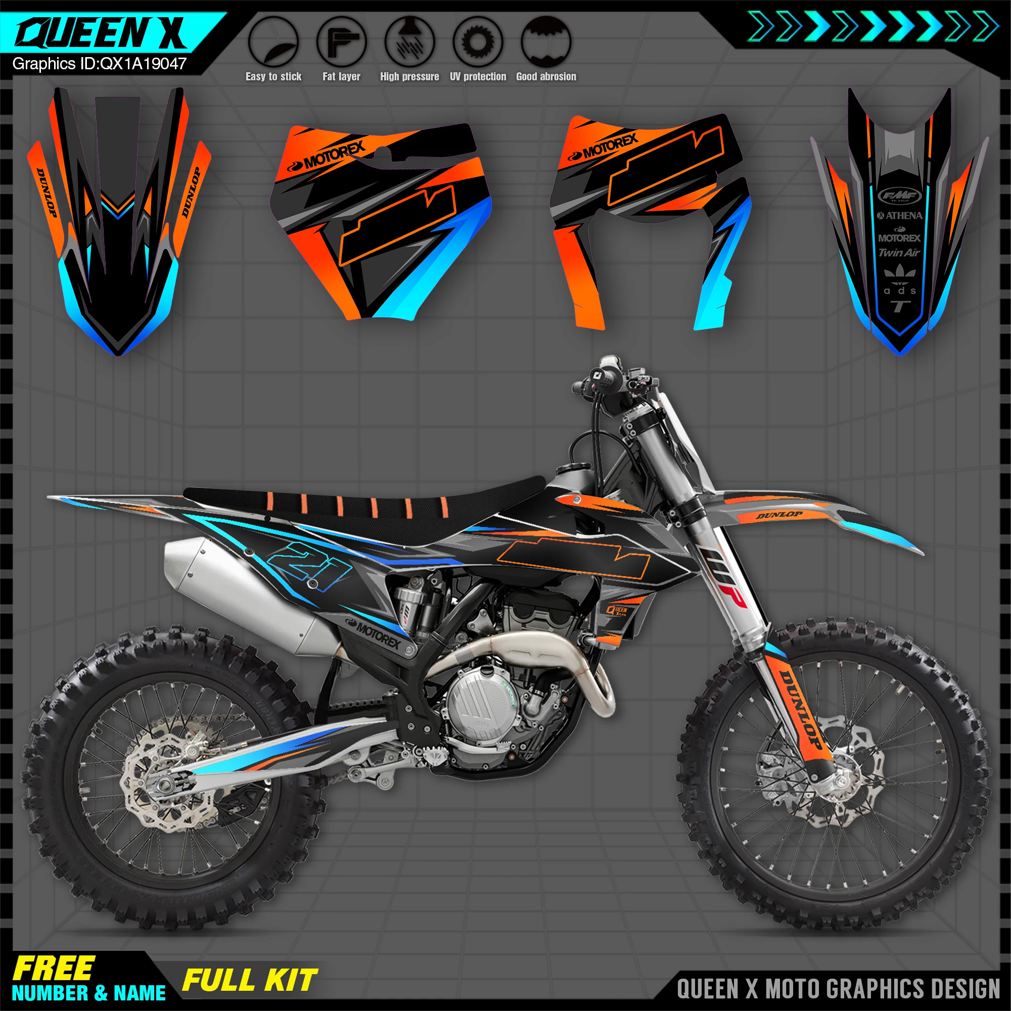 KTM デカール ステッカー グラフィックキット | www.jarussi.com.br