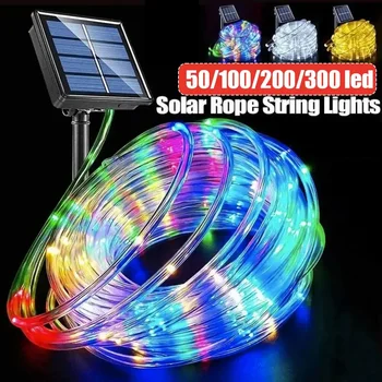 Outdoor Solar LED Rope Fairy Lights 1