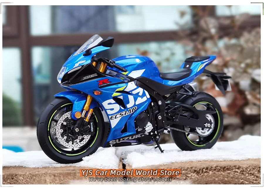 Se6afdf6e67c14fdda18d028c29d751cdn 1/12 GSX-R1000 バイク模型 合金製 静的ディスプレイ ギフト