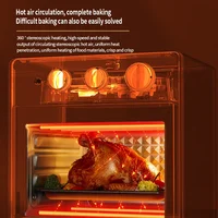 13L Air Fryers 26L Large Capacity Electric Fryer Oven Oilless Cooker Visible Window Household Kitchen Deep Fryer without Oil 3