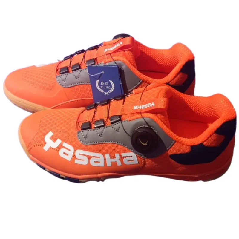 Hot sale unisex professional table tennis shoes Classic brand wear sports tennis shoes men's women's badminton training