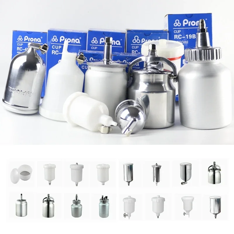 

Professional Paint Tank Spray Gun Power Tool Accessories Oil Coating Container Cup Painting 1000/700/600/400/250/150cc for W-101