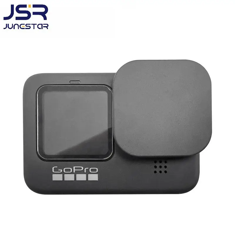 Для GoPro 9 10 11 черная крышка для объектива Жесткая крышка пластиковая защита для объектива для Go pro Hero9 Hero 9 10 11 новые аксессуары