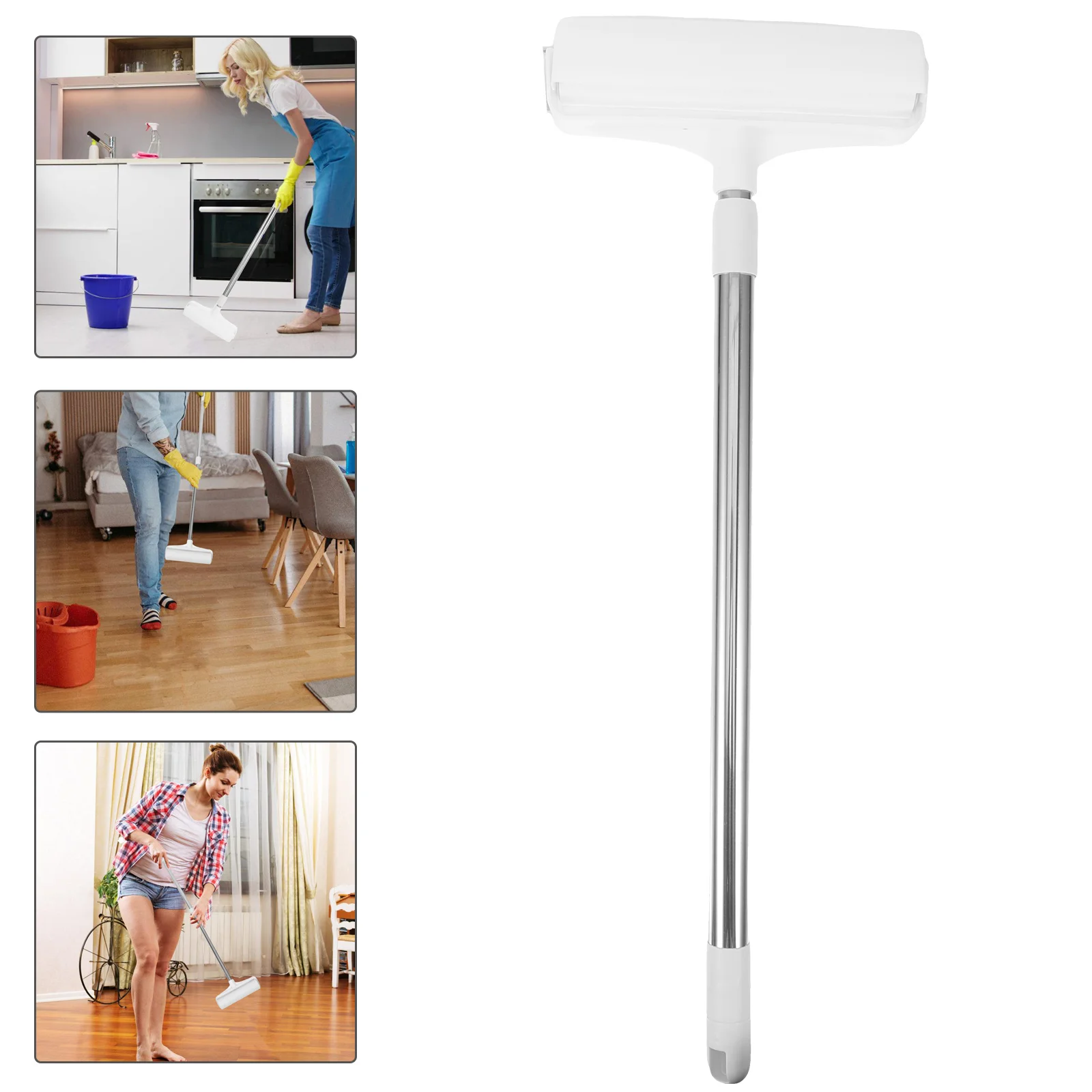 

Clothes Lint Roller Pet Hair Removal Roller Reusable Lint Roller Pet Fur Cleaning Tool for Home Ceiling